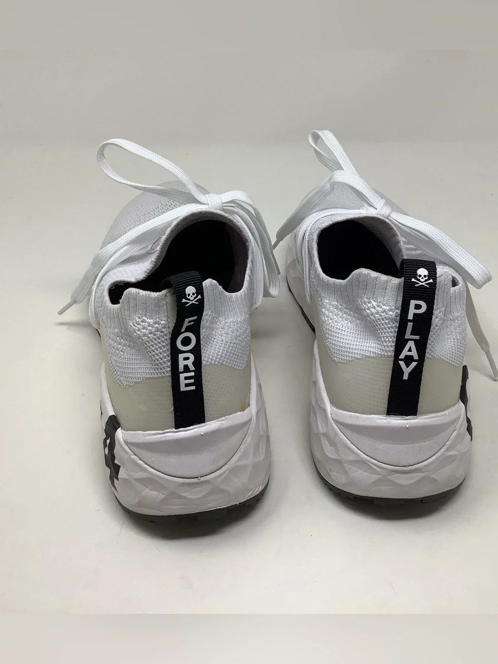 G/Fore White MG4.1 Knit Spikeless Golf Shoe Size 11